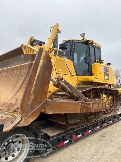 Used Komatsu Dozer in yard